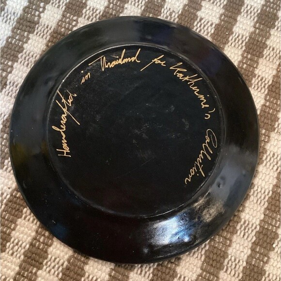 Katherine's Collection Hand Painted Duckling Plates Colorful & Fun Set Of 3 - Picture 6 of 14